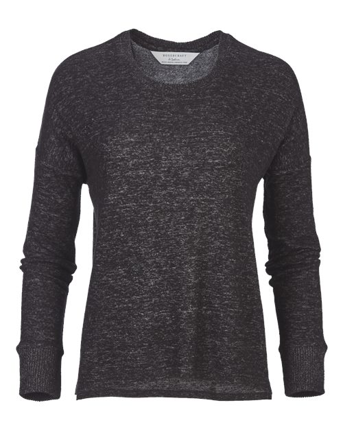 Boxercraft Women's Cuddle Fleece Boxy Crewneck Pullover