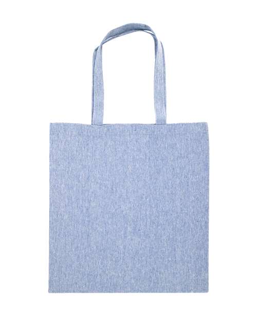 Liberty Bags Nicole Recycled Tote — Heather Medium Blue — Front