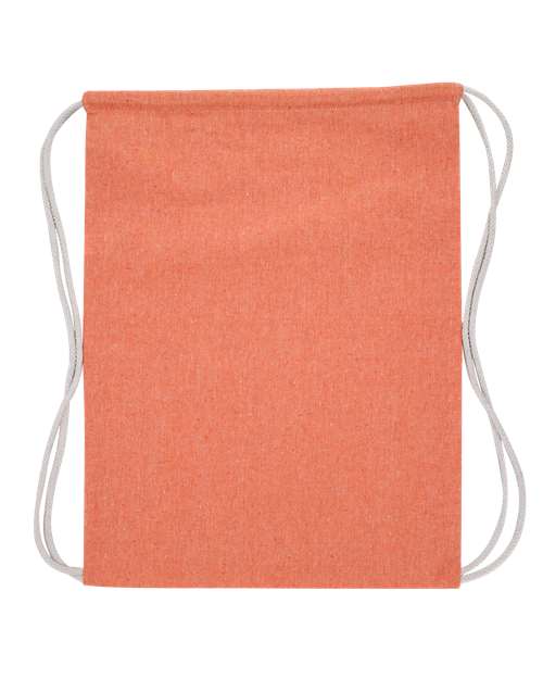 OAD Economical Recycled Sport Pack — Heather Peach — Front