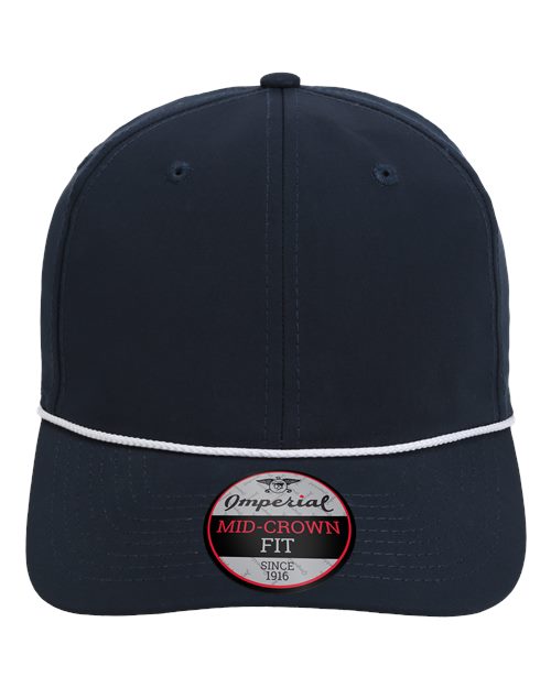 Imperial The Wingman Cap — Navy/ White — Front