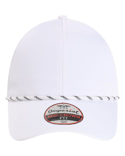 Imperial The Habanero Performance Rope Cap — White — Front