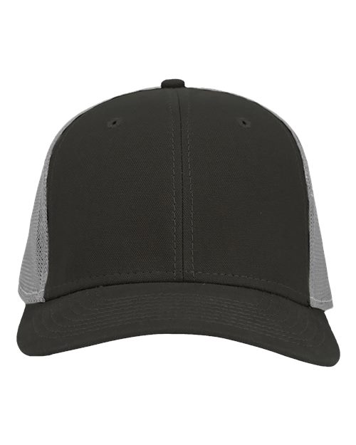 DRI DUCK Hudson Flex Cap — Charcoal/ Fog — Front