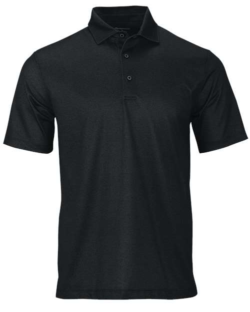 Paragon Men's Derby Sublimated Heathered Polo — Graphite Heather — Front