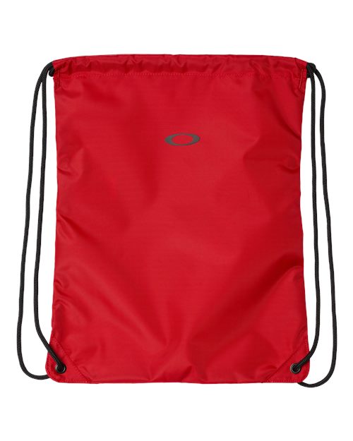 Oakley Team Issue Drawstring Backpack — Team Red — Front