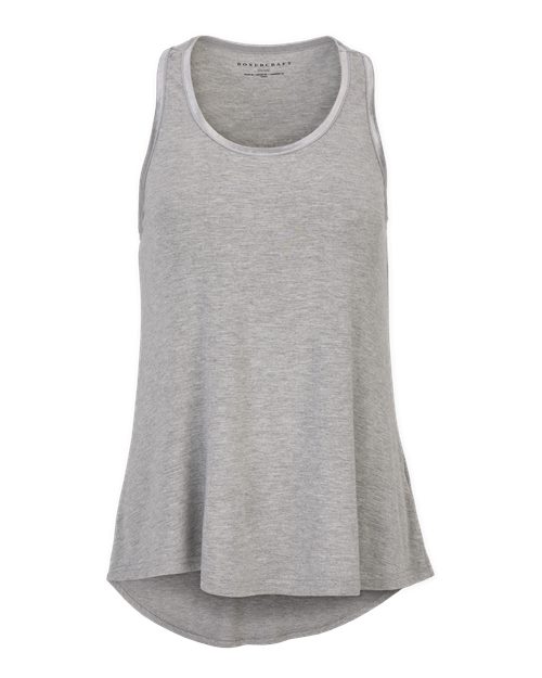 Boxercraft Women's Bamboo Tank Top — Oxford Heather — Front