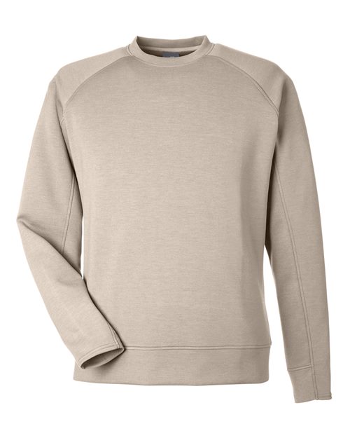 J. America Unisex Apex Fleece Crewneck Sweatshirt — Mojave — Front