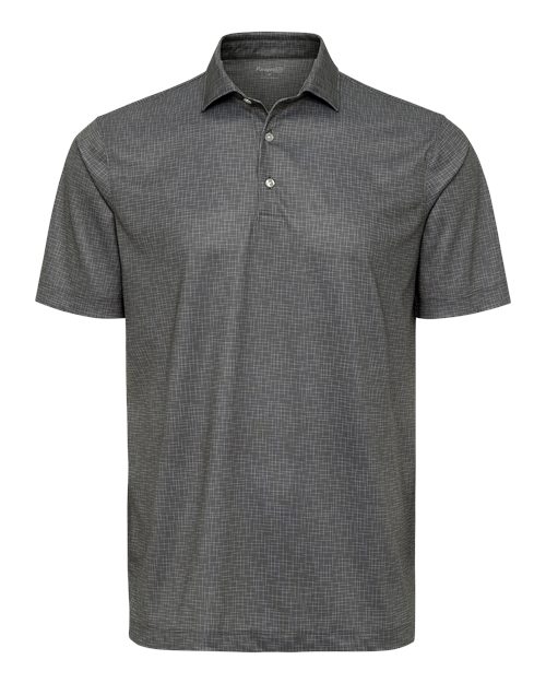 Paragon Men's Brunswick Performance Polo — Dark Grey — Front