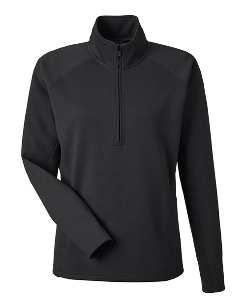 J. America Women's Apex Fleece Quarter-Zip Pullover