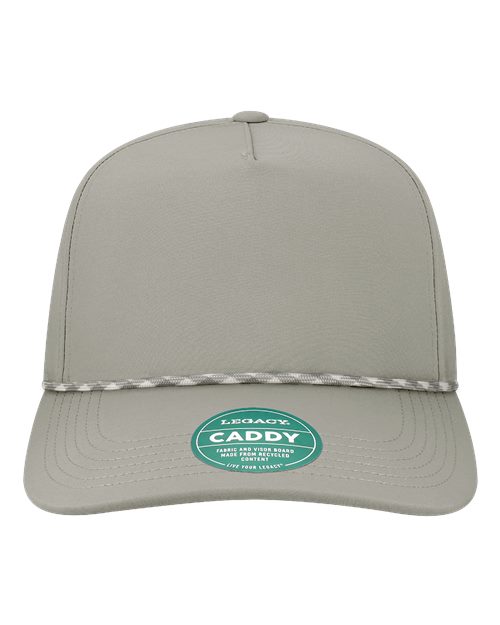 LEGACY The Caddy Rope Adjustable Cap — Grey — Front