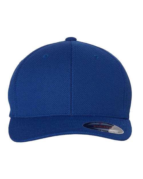 Flexfit Cool & Dry Piqué Mesh Cap — Royal Blue — Front