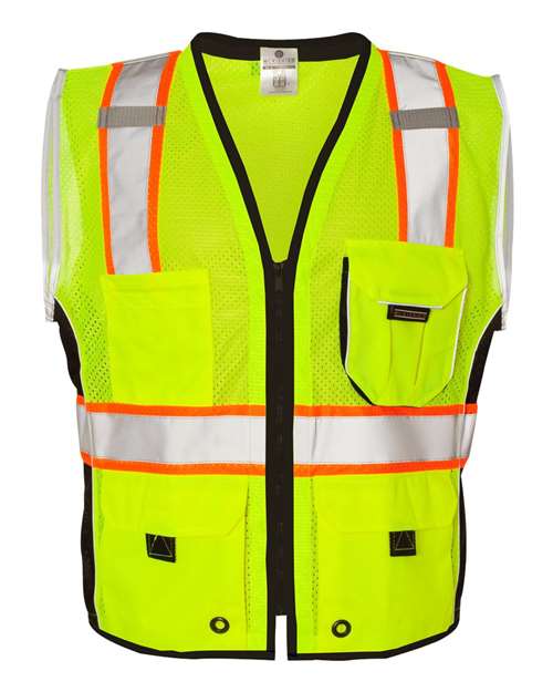 Kishigo Unisex Premium Black Series® Heavy-Duty Vest