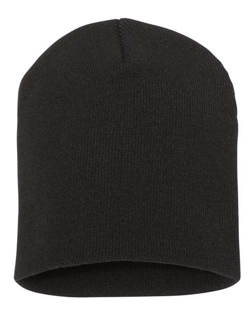 YP Classics 8 1/2" Beanie — Black — Front