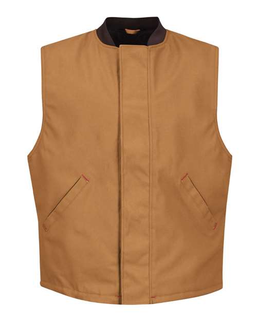 Red Kap Men's Blended Duck Insulated Vest