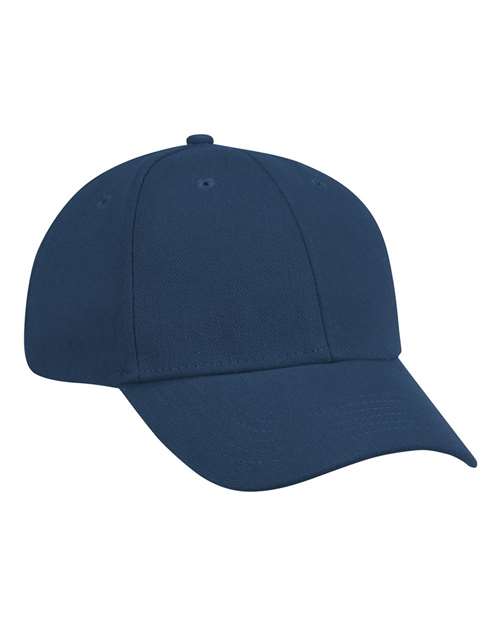 Red Kap Polyester Ball Cap — Navy — Front