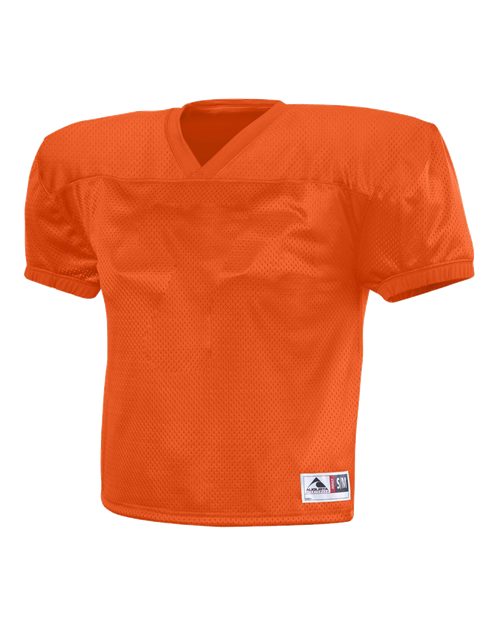 Augusta Sportswear Youth Dash Practice Jersey — Orange — Front