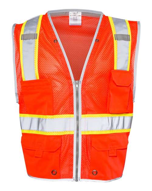 Kishigo Unisex Premium Brilliant Series® Heavy-Duty Class 2 Vest