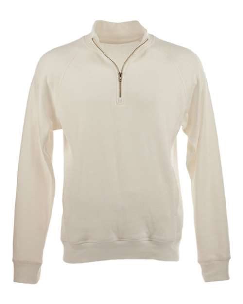 J. America Men's Triblend Quarter-Zip Sweatshirt
