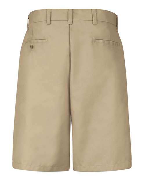 Men's Cotton Casual Plain Front Shorts