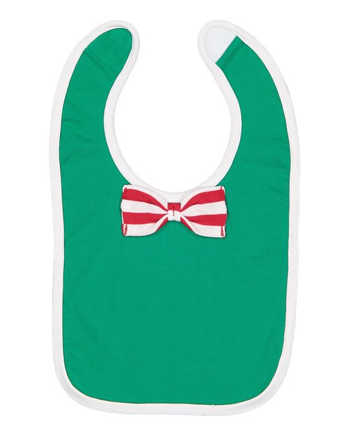 Rabbit Skins Infant Baby Rib Bow Tie Bib