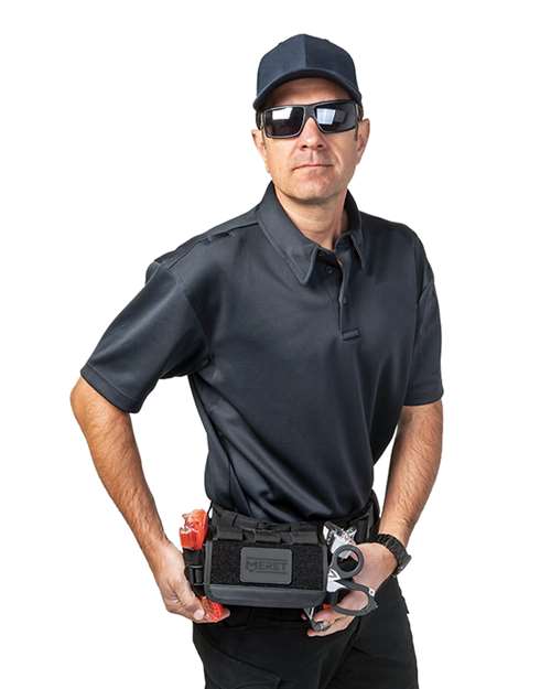 MERET TFAK™ PRO X Black Waist Pack — Black — On model · front