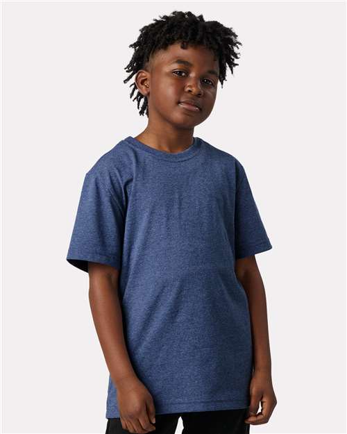 Recover Youth Eco T-Shirt — Cobalt — On model · front