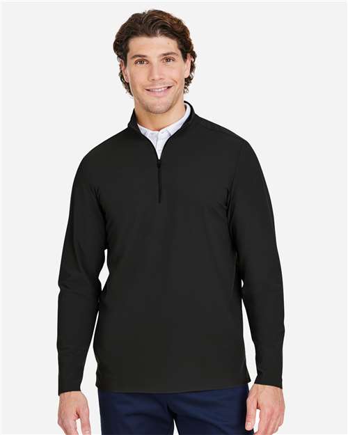 Devon & Jones Men's CrownLux Performance® Windsor Welded Quarter-Zip Pullover
