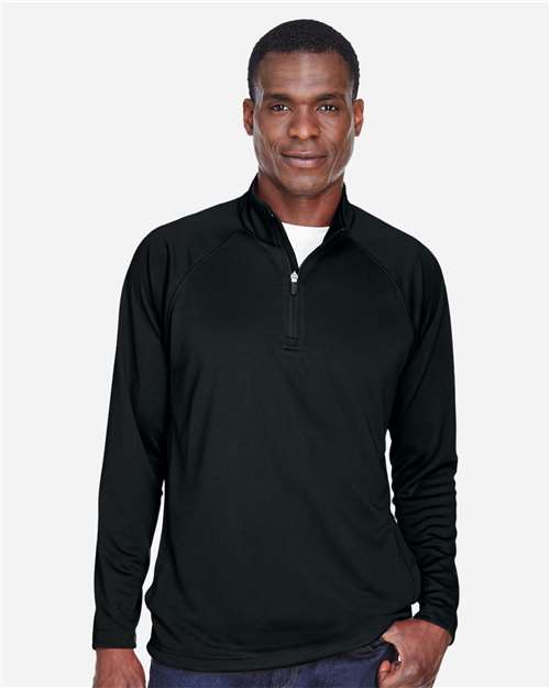Devon & Jones Men's Stretch Tech-Shell® Compass Quarter-Zip Pullover