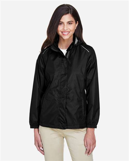 CORE365 Women's Climate Seam-Sealed Lightweight Variegated Ripstop Jacket