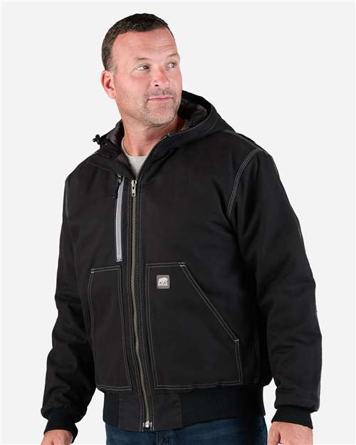 Berne Apparel Men's Modern Hooded Jacket