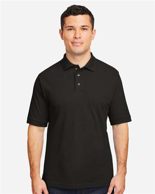 Harriton Men's Pique Polo