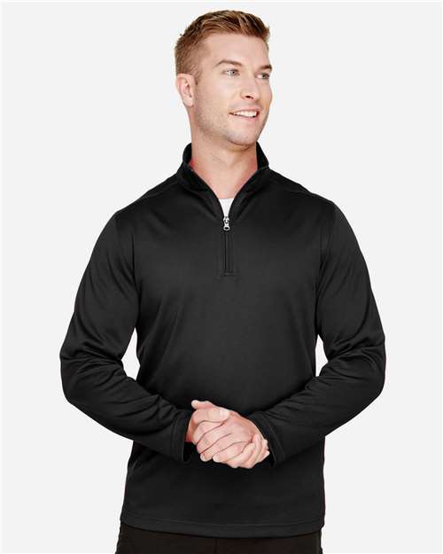 Harriton Men's Advantage Snag Protection Plus Quarter-Zip Pullover