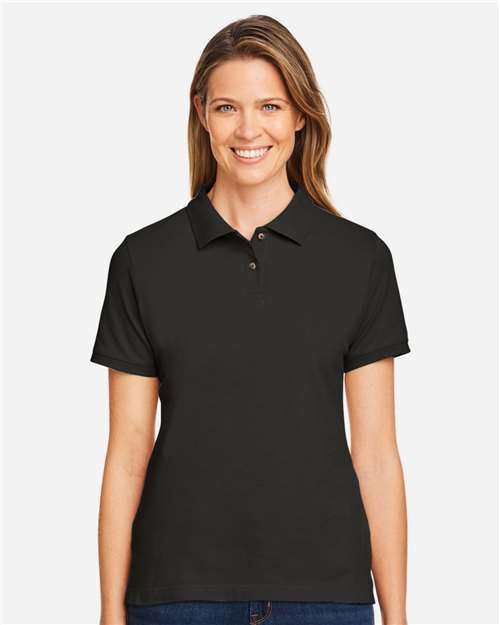 Harriton Women's Cotton Polo