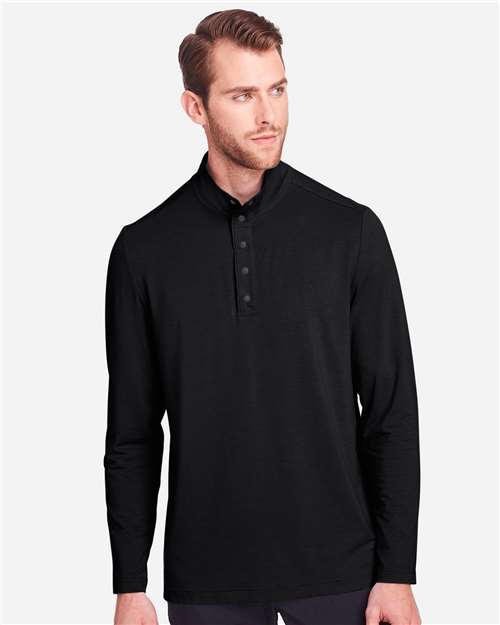 North End Men's JAQ Stretch Performance Snap-Neck Pullover