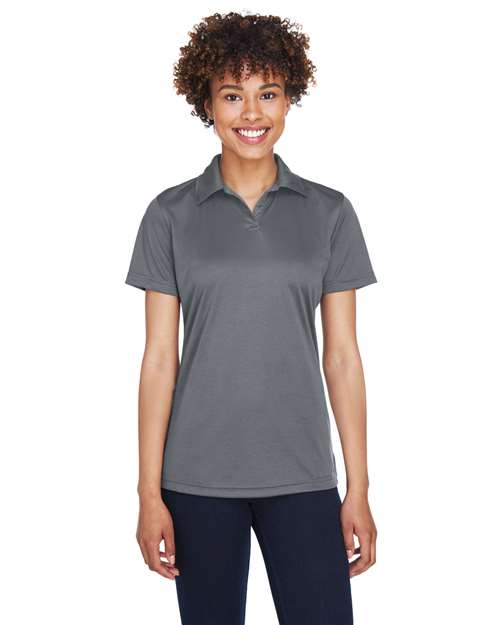UltraClub Women's Cool & Dry Sport Performance Interlock Polo
