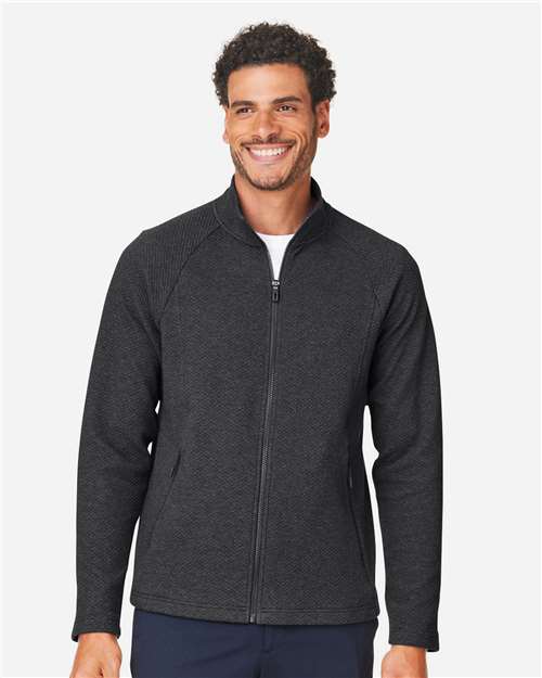 North End Men's Spirit Textured Full-Zip