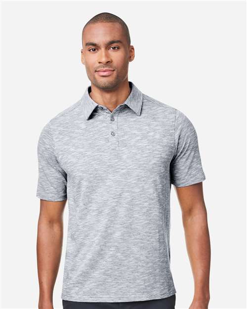 North End Men's Eclipse Jacquard Polo