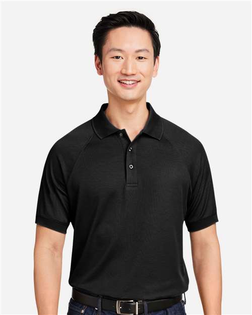 Harriton Men's Charge Snag and Soil Protect Polo