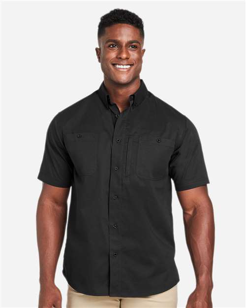 Harriton Men's Advantage IL Short Sleeve Work Shirt