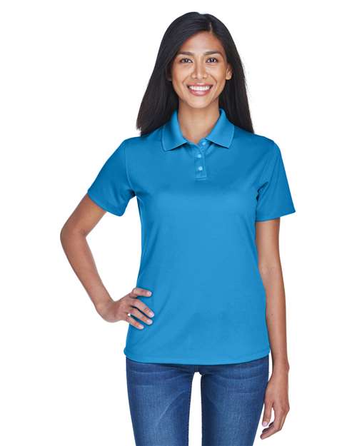 UltraClub Women's Cool & Dry Stain-Release Performance Polo