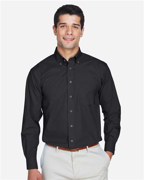 Devon & Jones Men's Crown Collection® Broadcloth Woven Dress Shirt