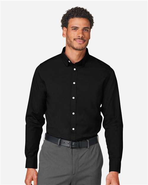 Devon & Jones Men's CrownLux Performance® Spencer Poplin Dress Shirt