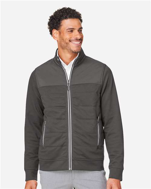Devon & Jones Men's New Classics® Club Jacket — Graphite — On model · front