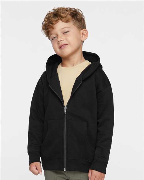 Rabbit Skins Toddler Full-Zip Fleece Hoodie Sweatshirt