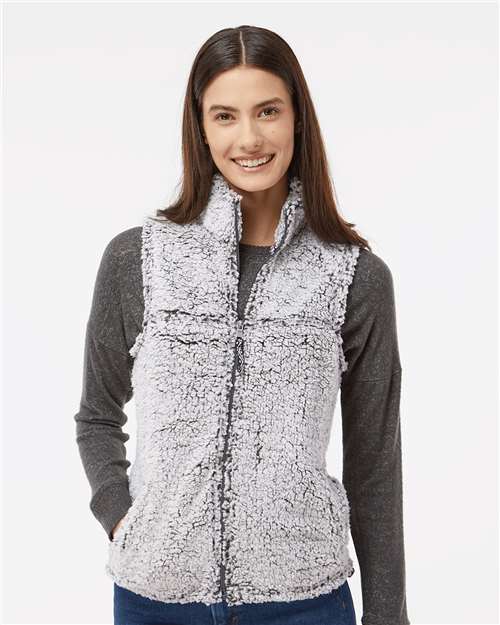 Boxercraft Women’s Sherpa Full-Zip Vest