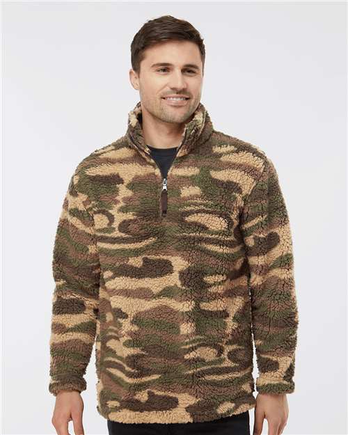 Boxercraft Unisex Sherpa Fleece Quarter-Zip Pullover